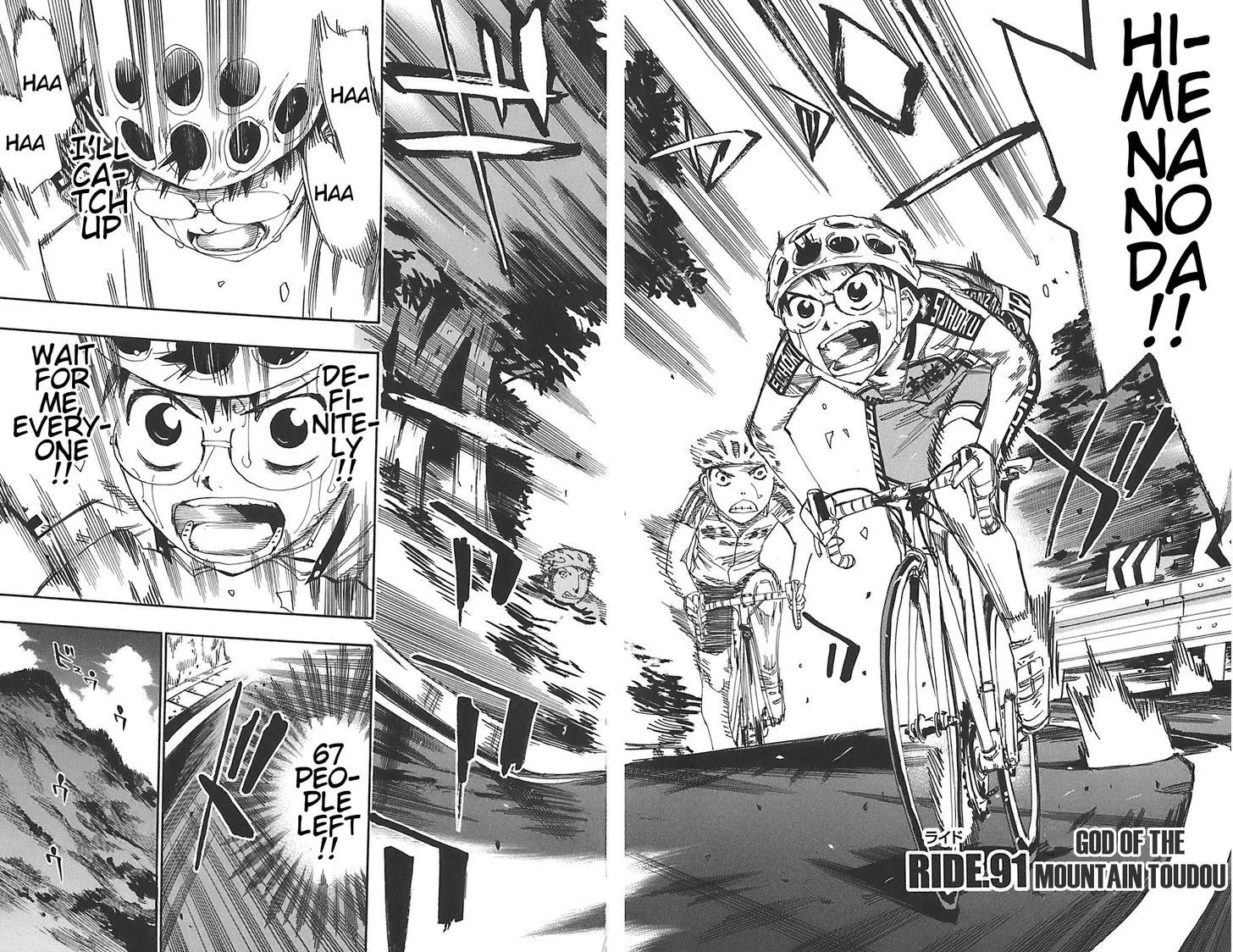 Yowamushi Pedal Chapter 91 page 2