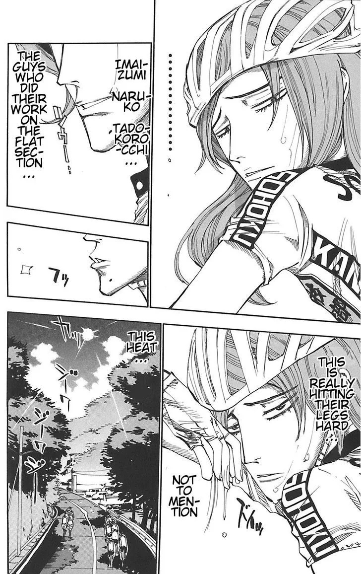 Yowamushi Pedal Chapter 91 page 4