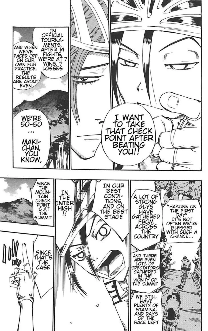 Yowamushi Pedal Chapter 92 page 5