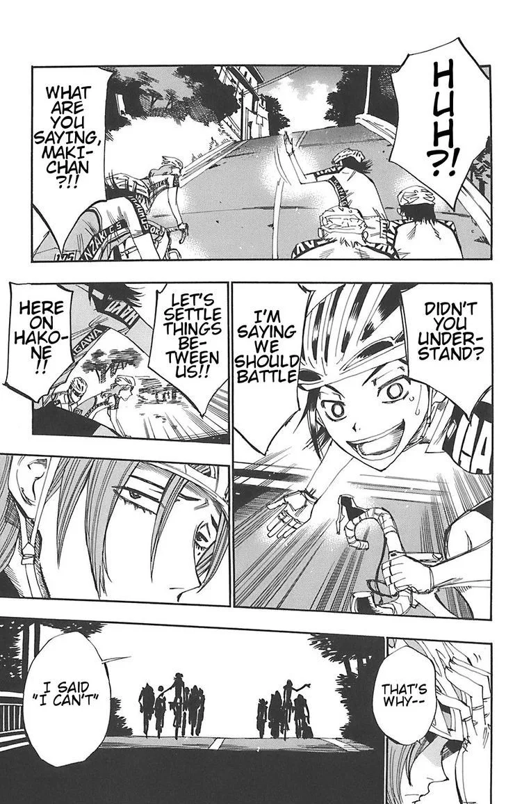 Yowamushi Pedal Chapter 92 page 3