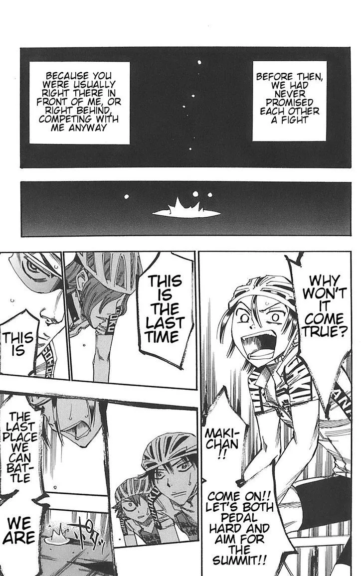 Yowamushi Pedal Chapter 92 page 20
