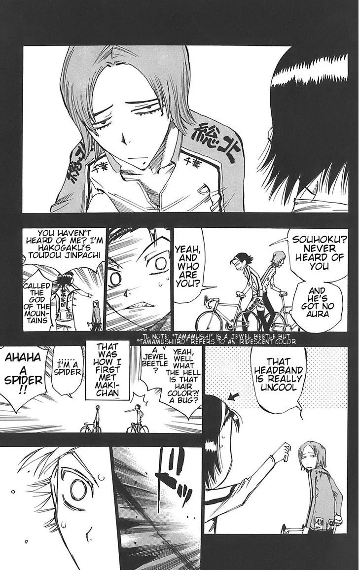 Yowamushi Pedal Chapter 92 page 10
