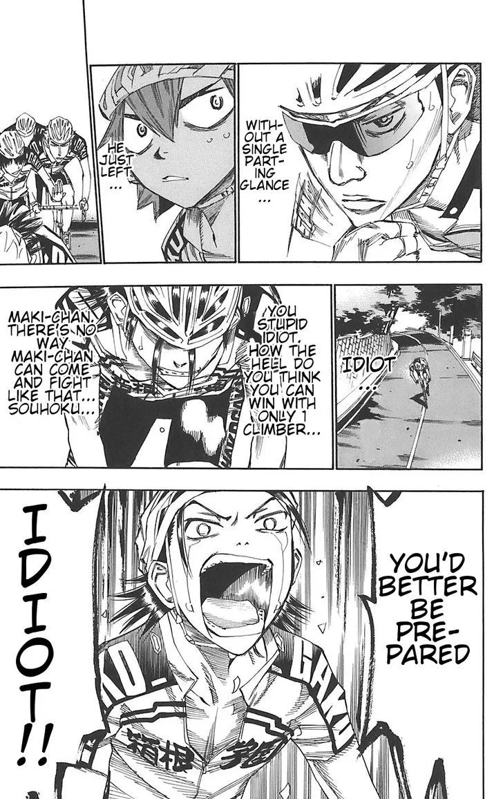 Yowamushi Pedal Chapter 93 page 10