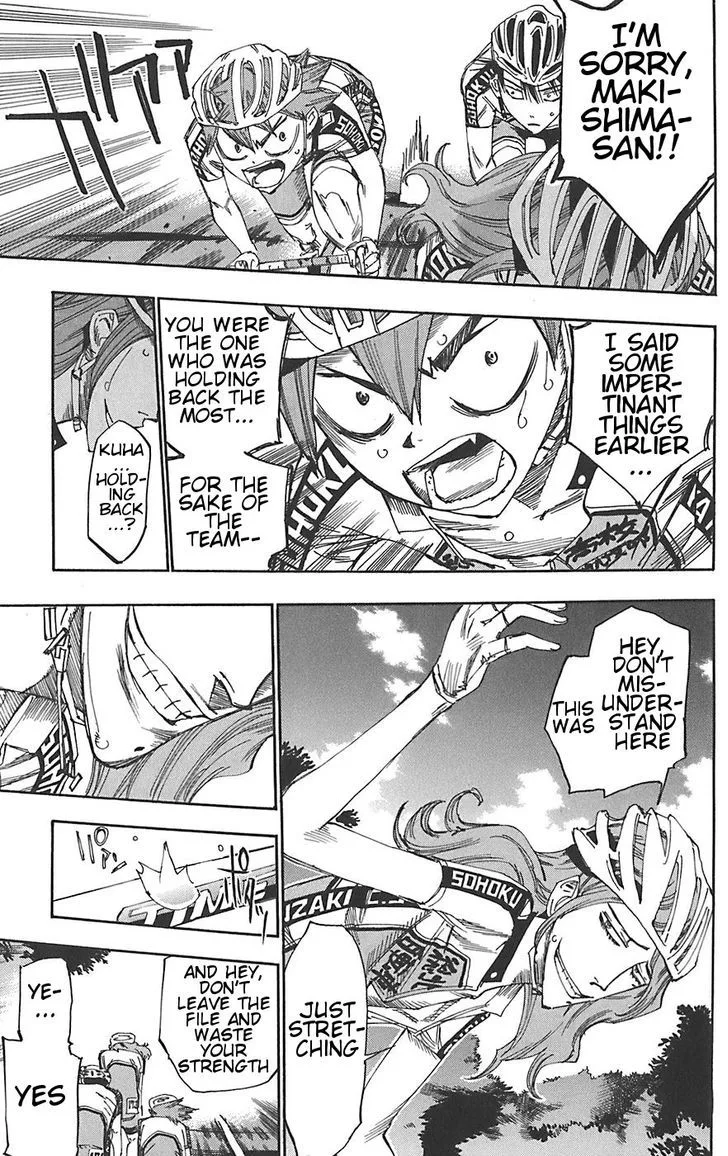 Yowamushi Pedal Chapter 93 page 5