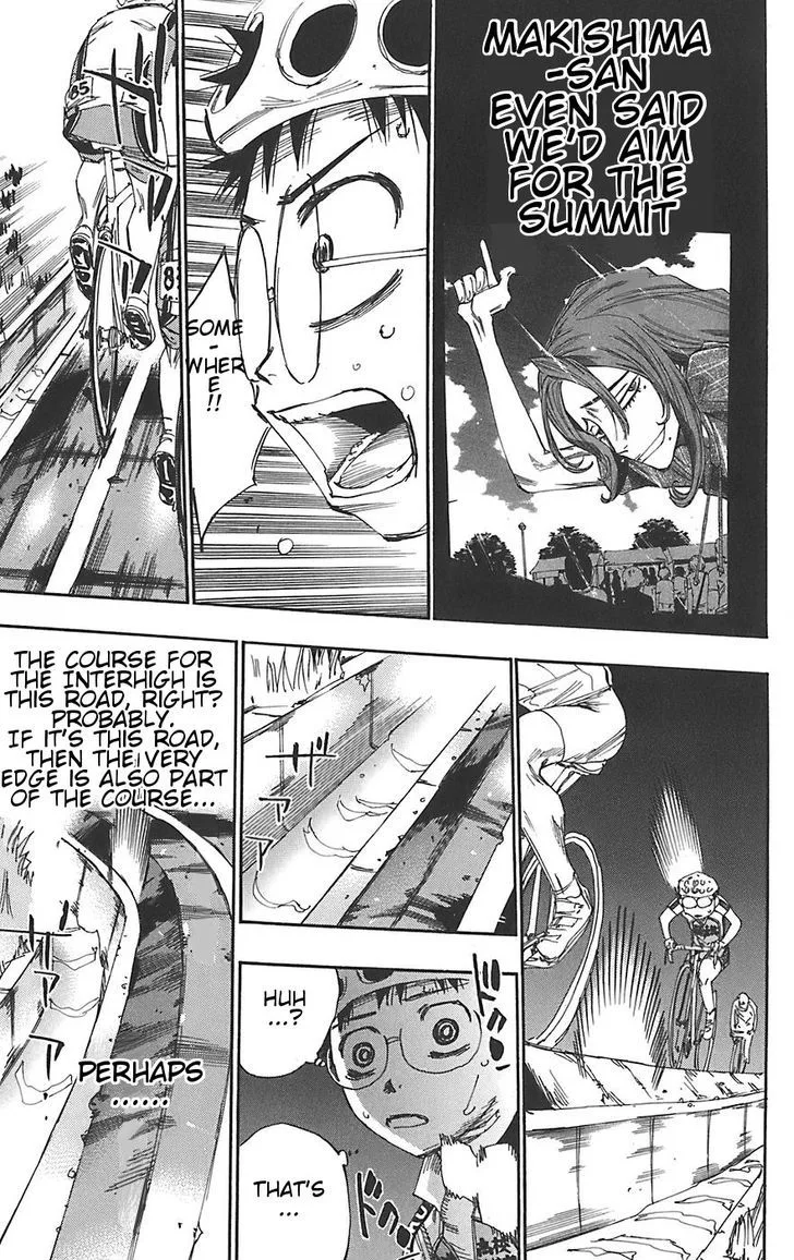 Yowamushi Pedal Chapter 94 page 8
