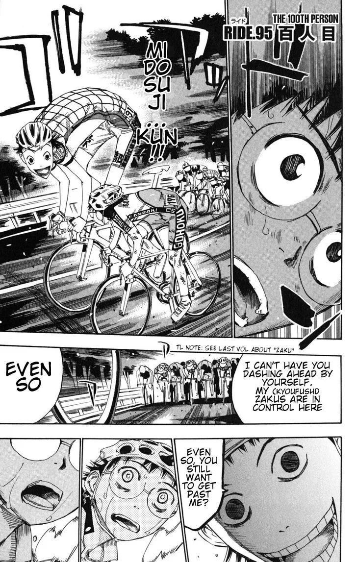 Yowamushi Pedal Chapter 95 page 7