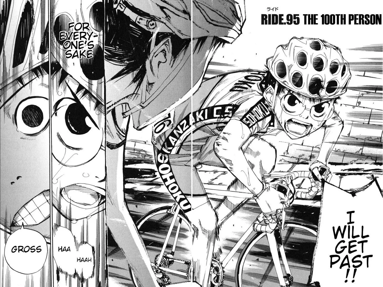 Yowamushi Pedal Chapter 95 page 8