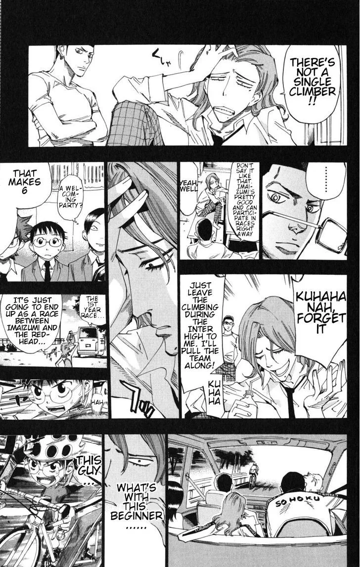 Yowamushi Pedal Chapter 96 page 15