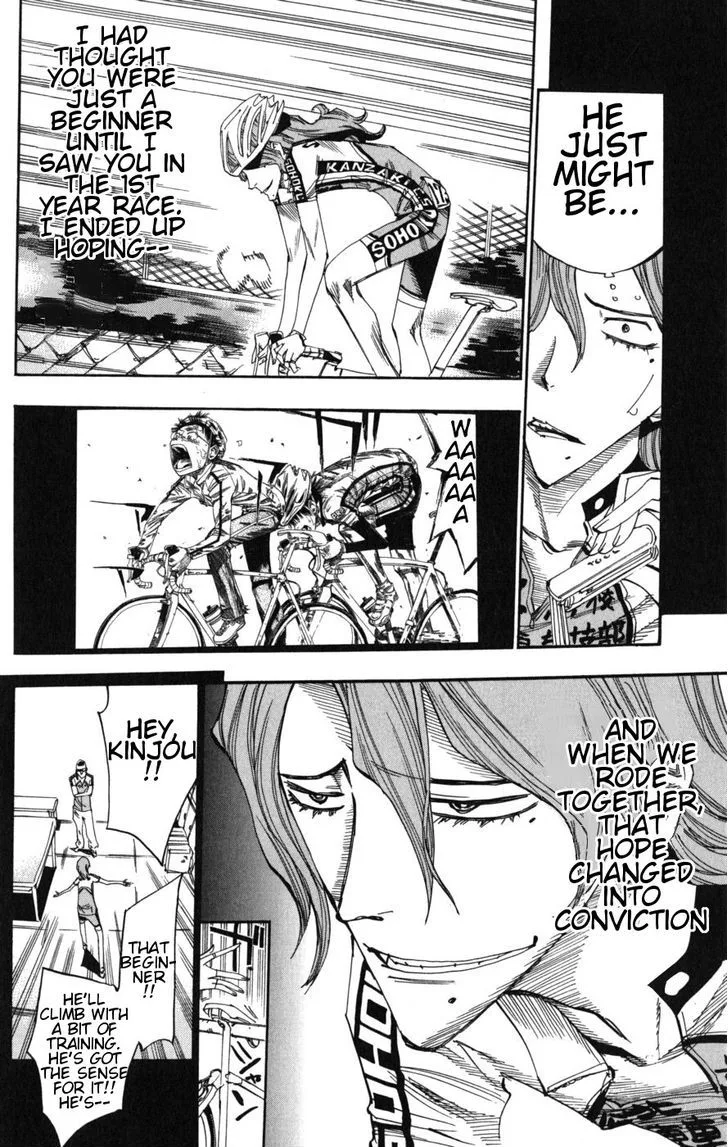 Yowamushi Pedal Chapter 96 page 16