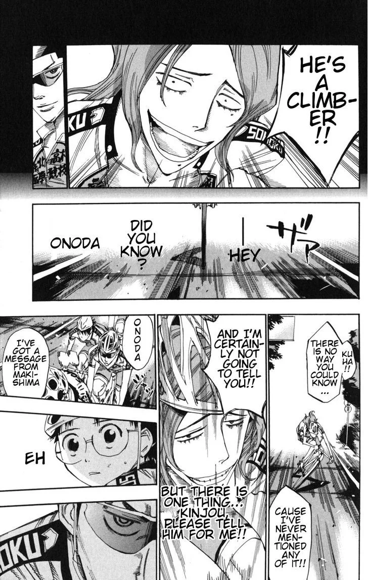 Yowamushi Pedal Chapter 96 page 17