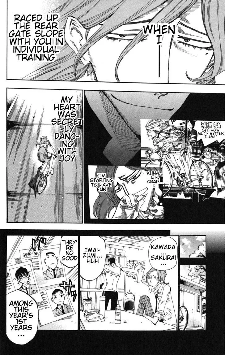 Yowamushi Pedal Chapter 96 page 14