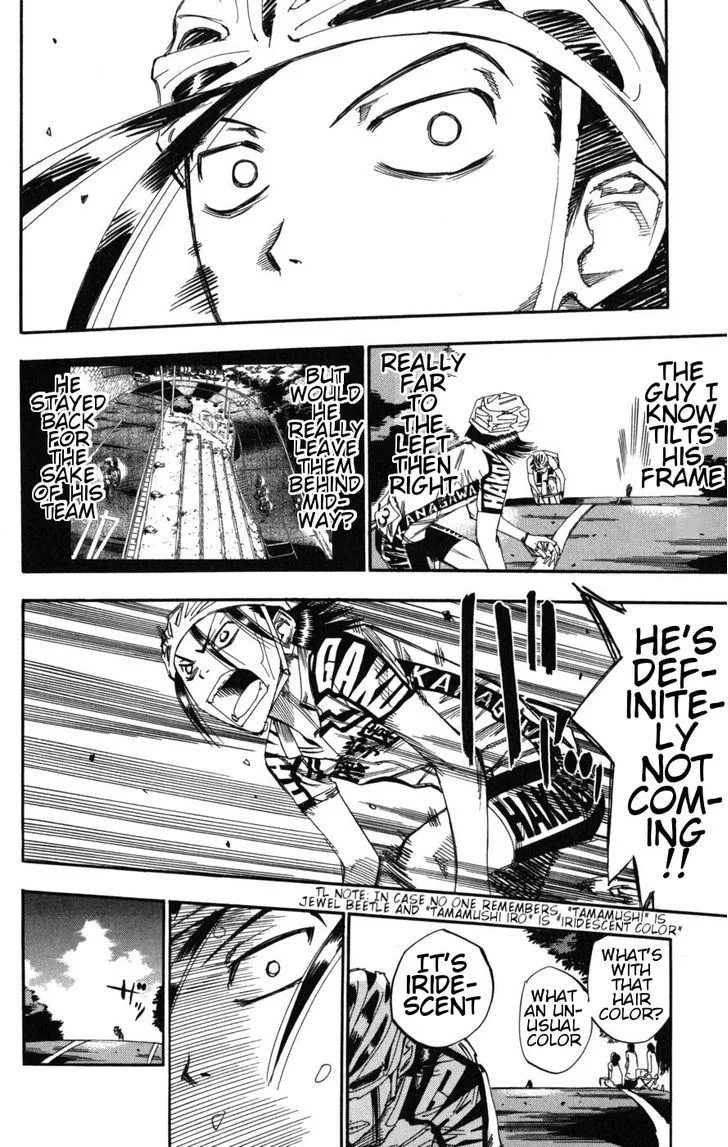 Yowamushi Pedal Chapter 97 page 15