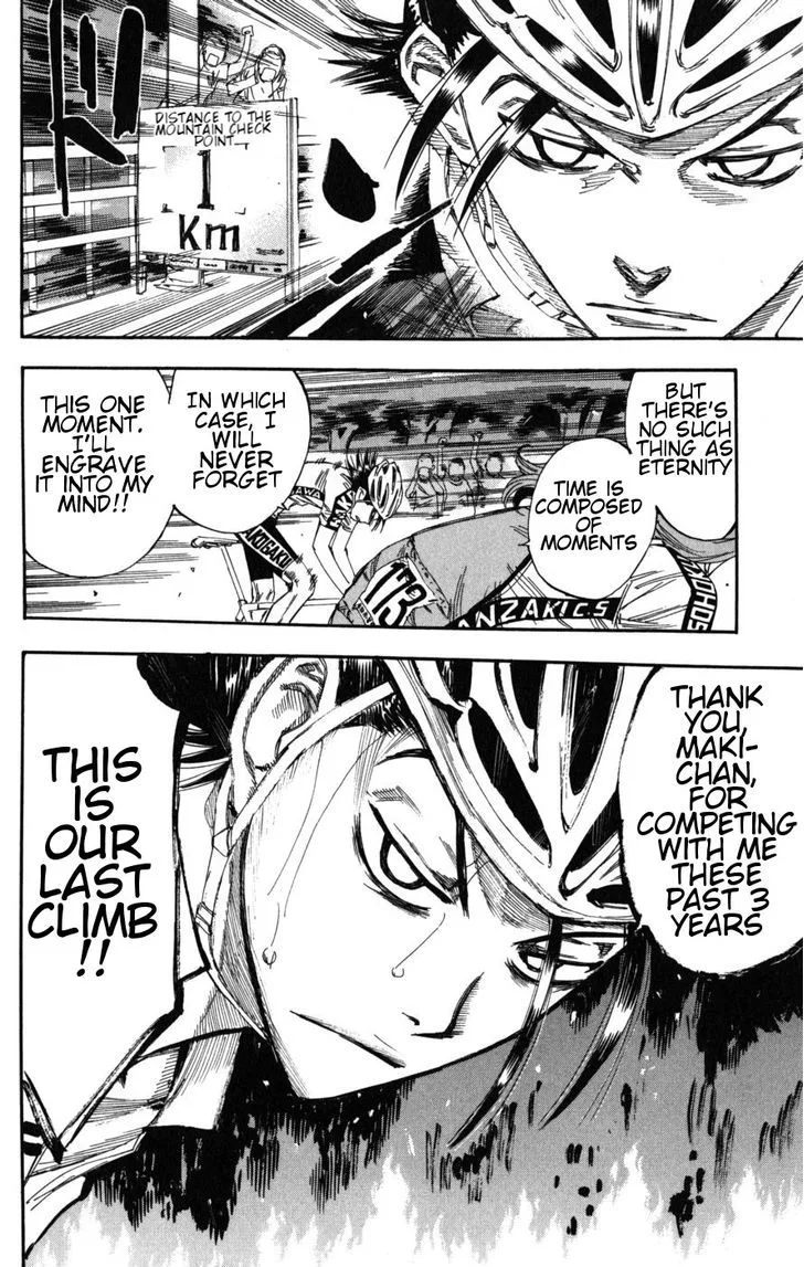 Yowamushi Pedal Chapter 98 page 16