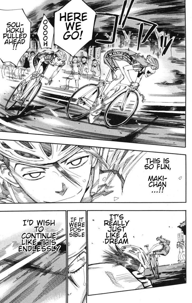 Yowamushi Pedal Chapter 98 page 15