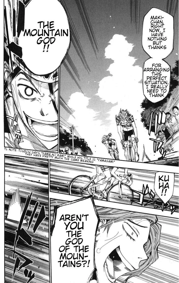 Yowamushi Pedal Chapter 98 page 14