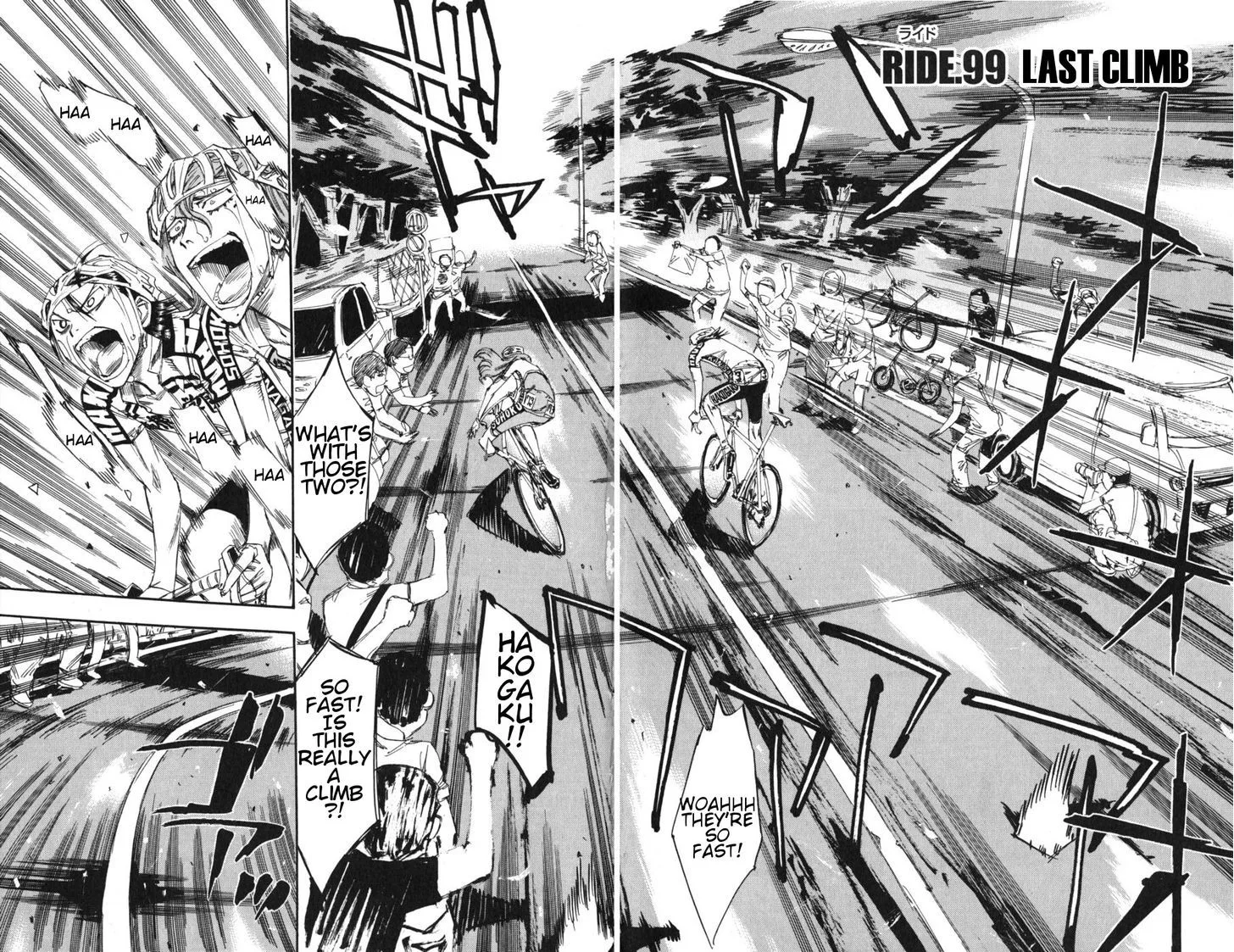 Yowamushi Pedal Chapter 99 page 5