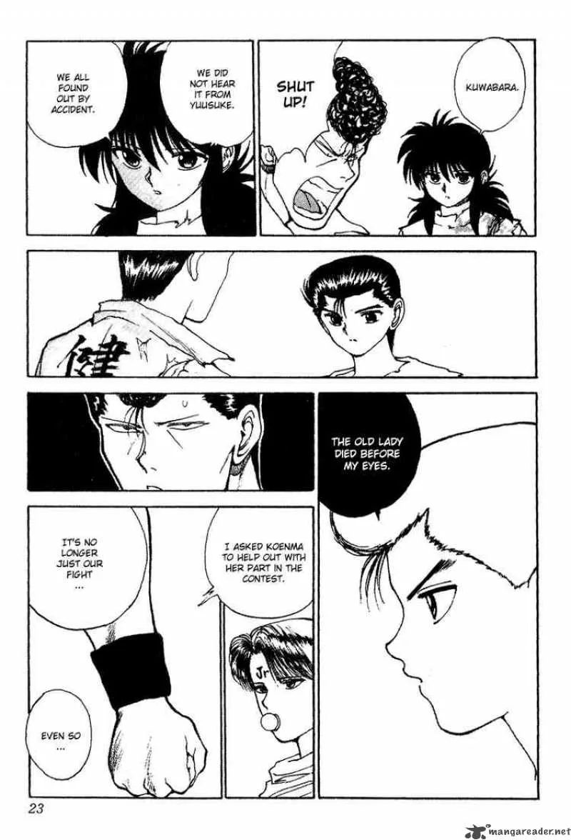 Yu Yu Hakusho Chapter 101 page 18
