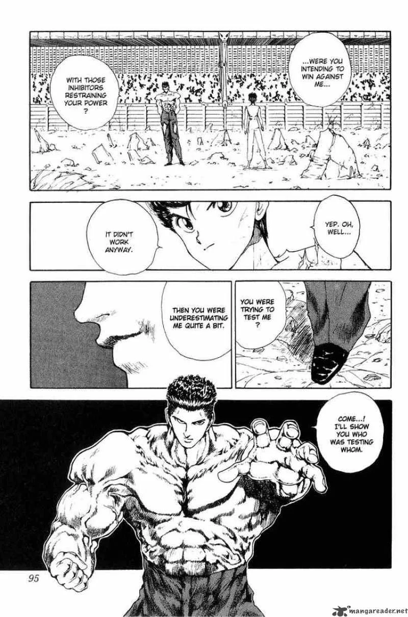 Yu Yu Hakusho Chapter 105 page 9