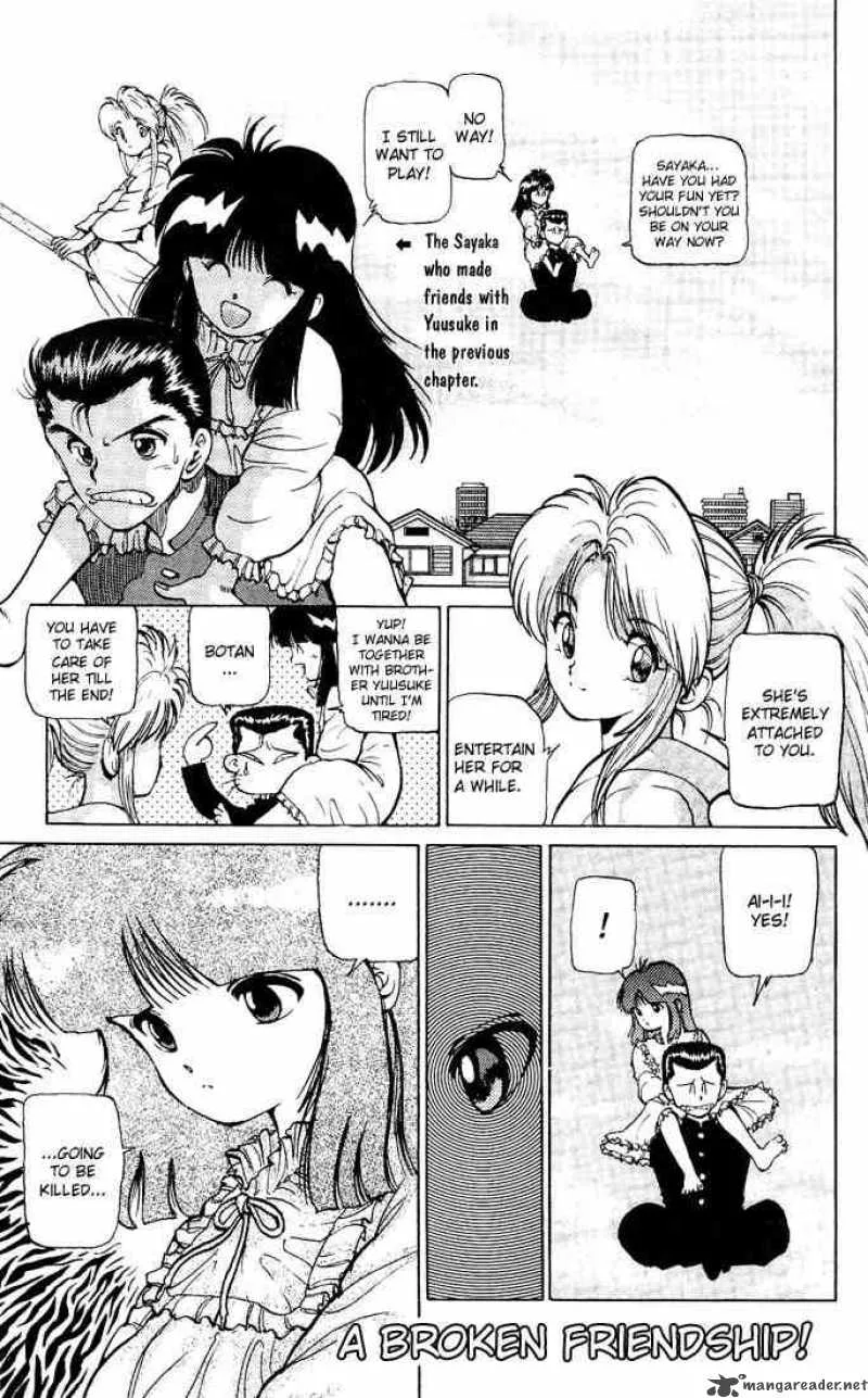 Yu Yu Hakusho Chapter 11 page 1