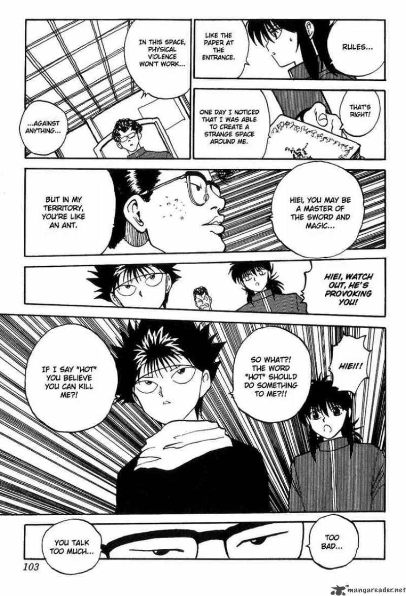 Yu Yu Hakusho Chapter 114 page 17