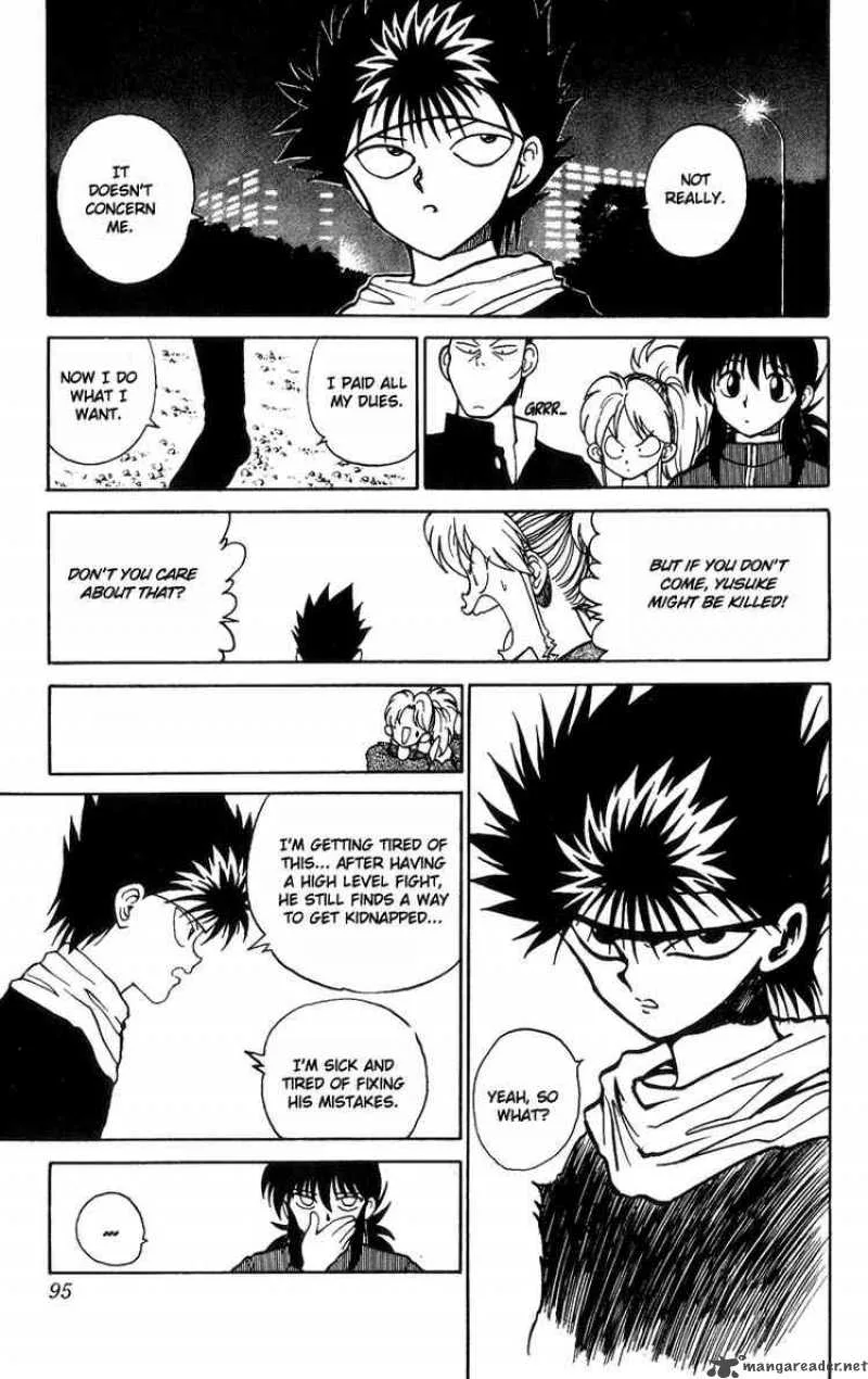 Yu Yu Hakusho Chapter 114 page 9