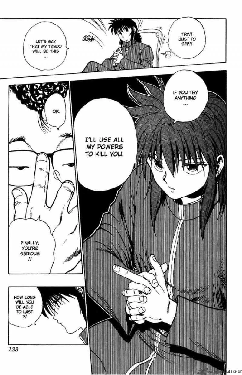 Yu Yu Hakusho Chapter 115 page 17
