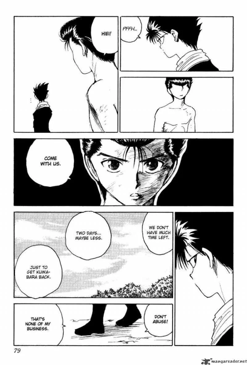 Yu Yu Hakusho Chapter 132 page 13