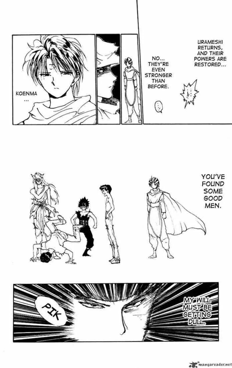 Yu Yu Hakusho Chapter 149 page 14