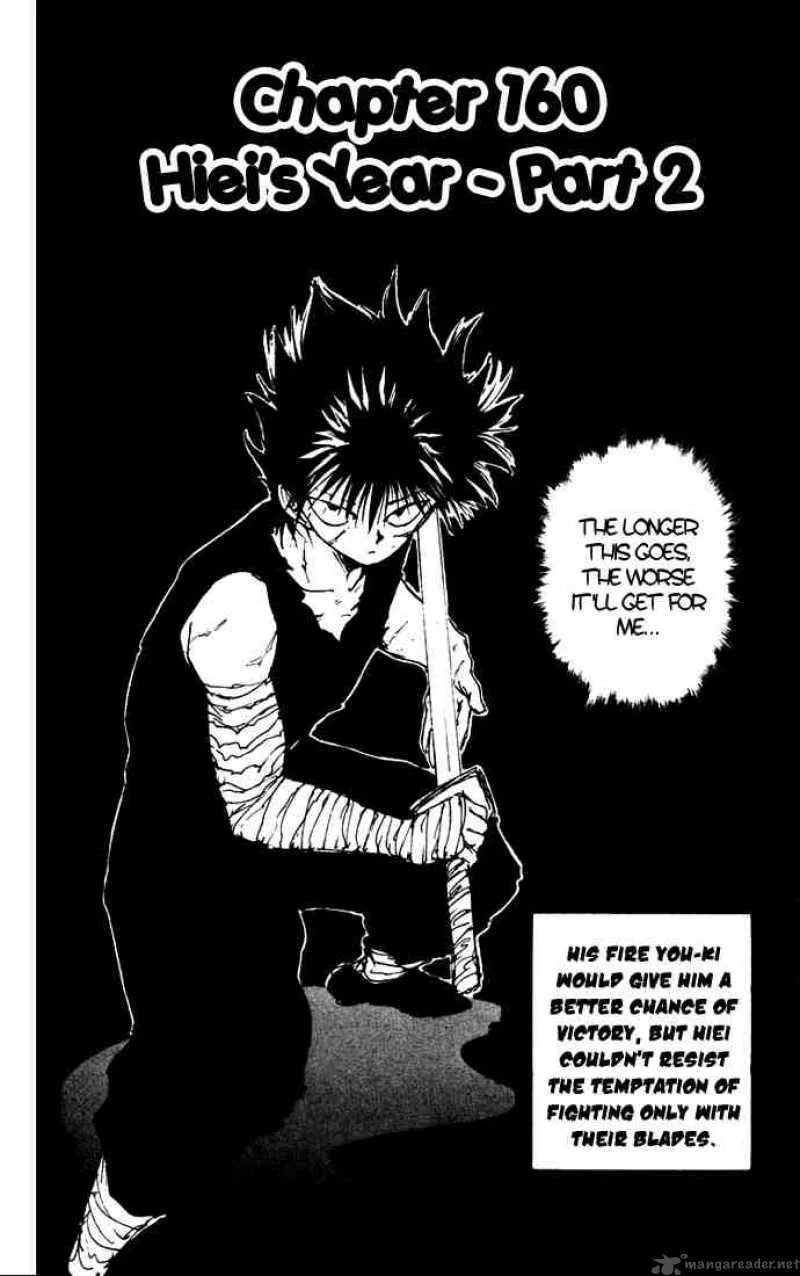 Yu Yu Hakusho Chapter 160 page 2