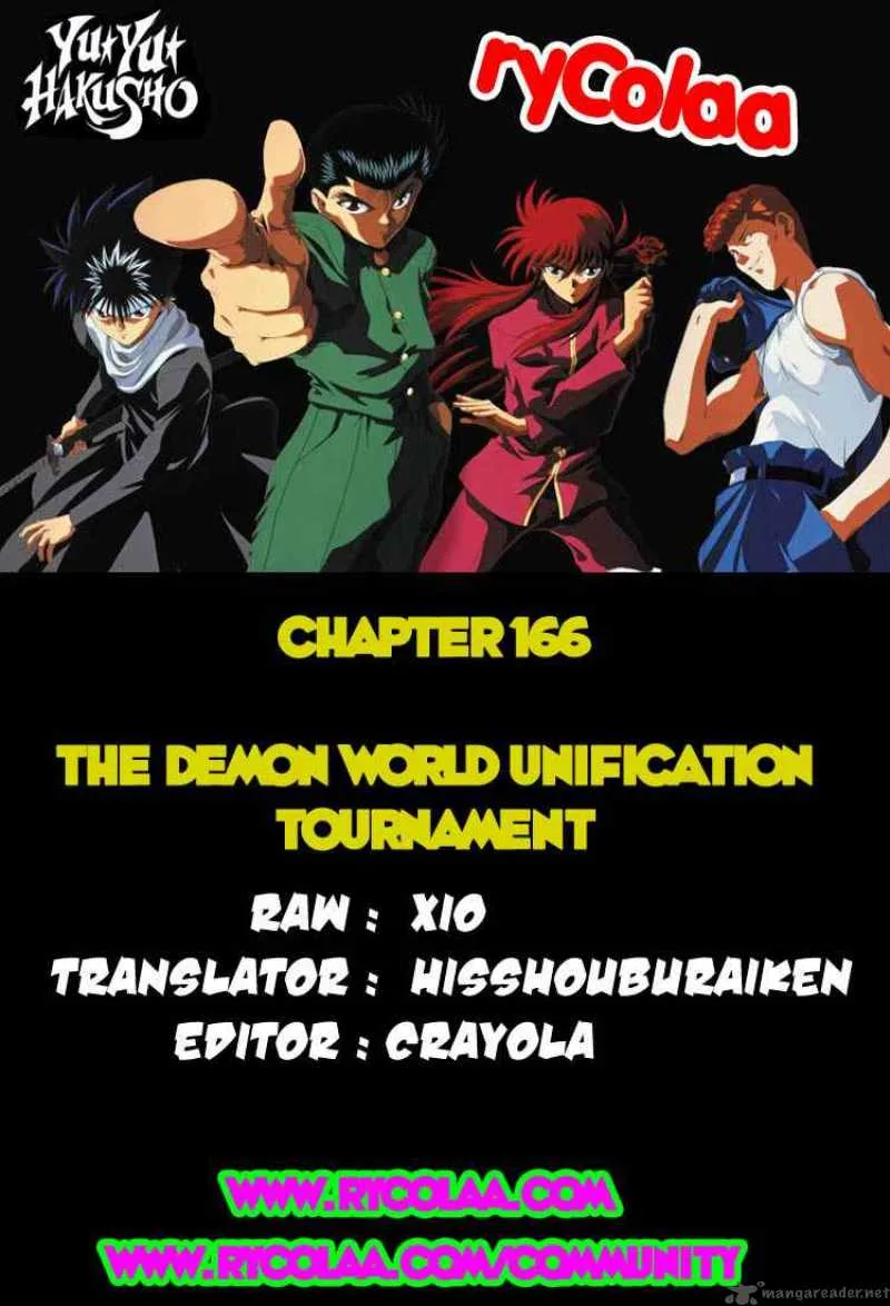 Yu Yu Hakusho Chapter 166 page 20