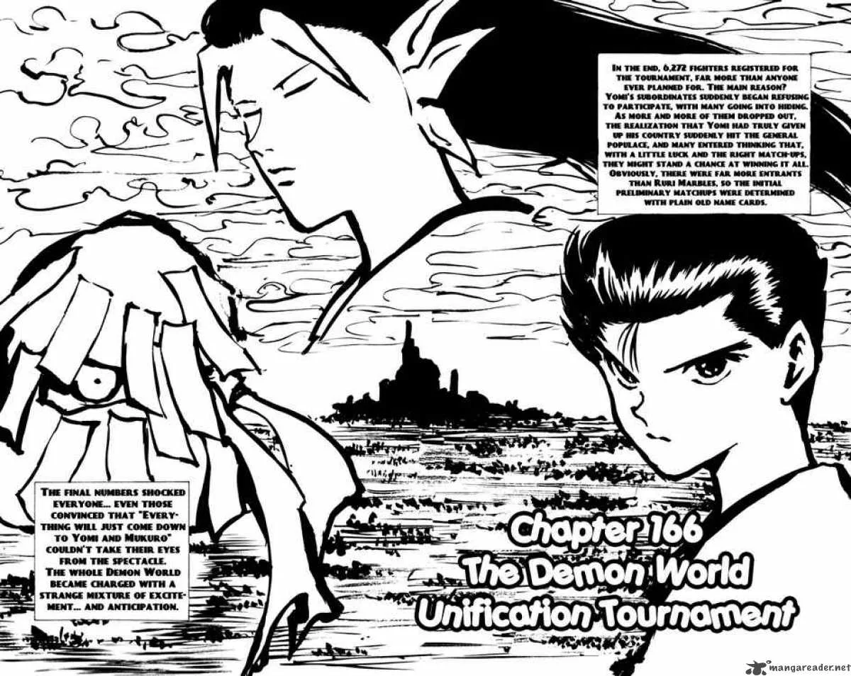 Yu Yu Hakusho Chapter 166 page 2