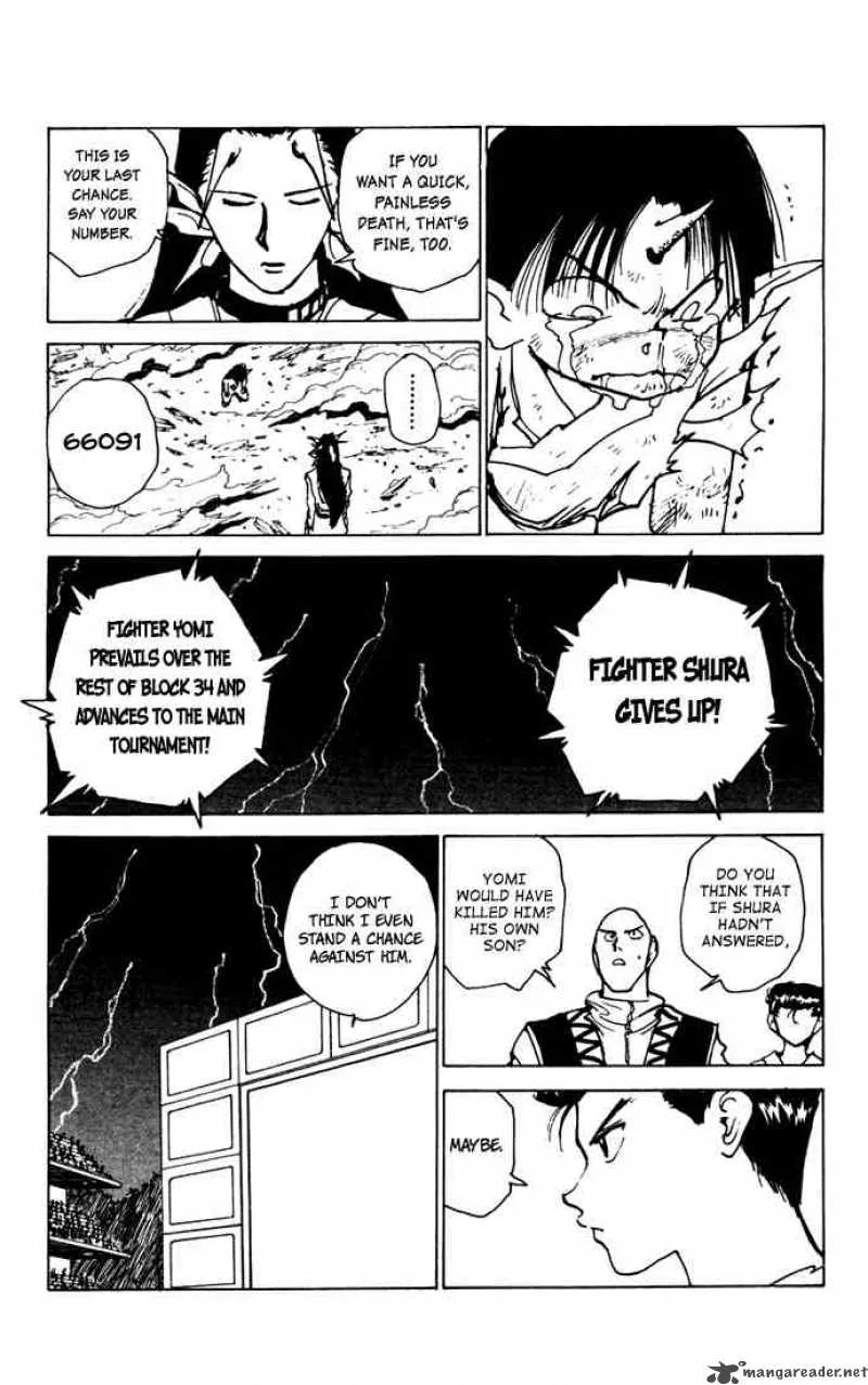 Yu Yu Hakusho Chapter 167 page 9