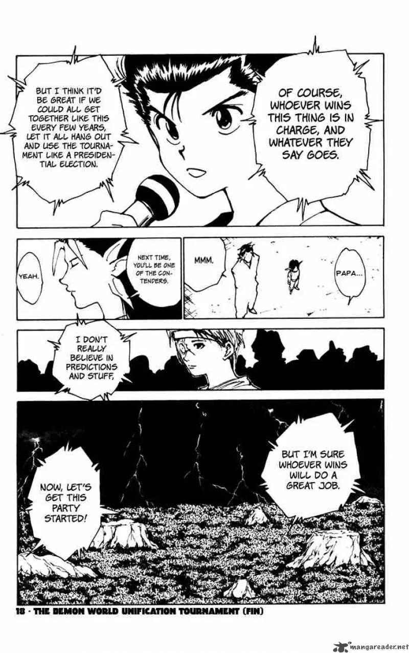Yu Yu Hakusho Chapter 167 page 18
