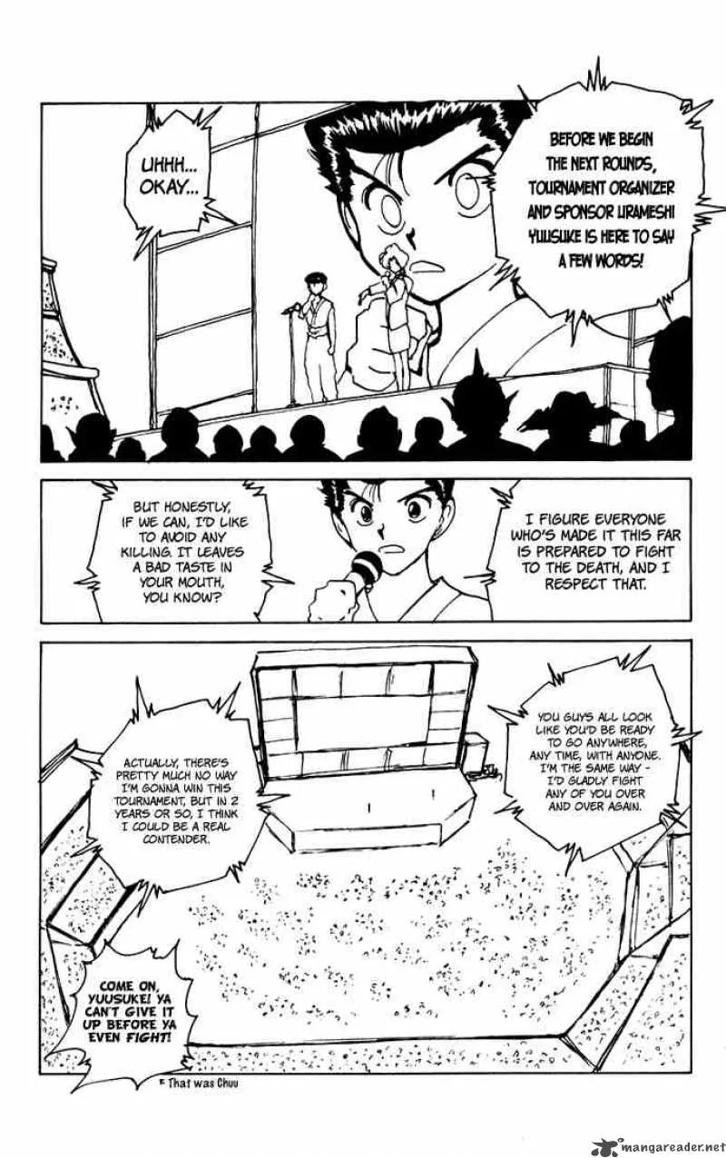 Yu Yu Hakusho Chapter 167 page 17
