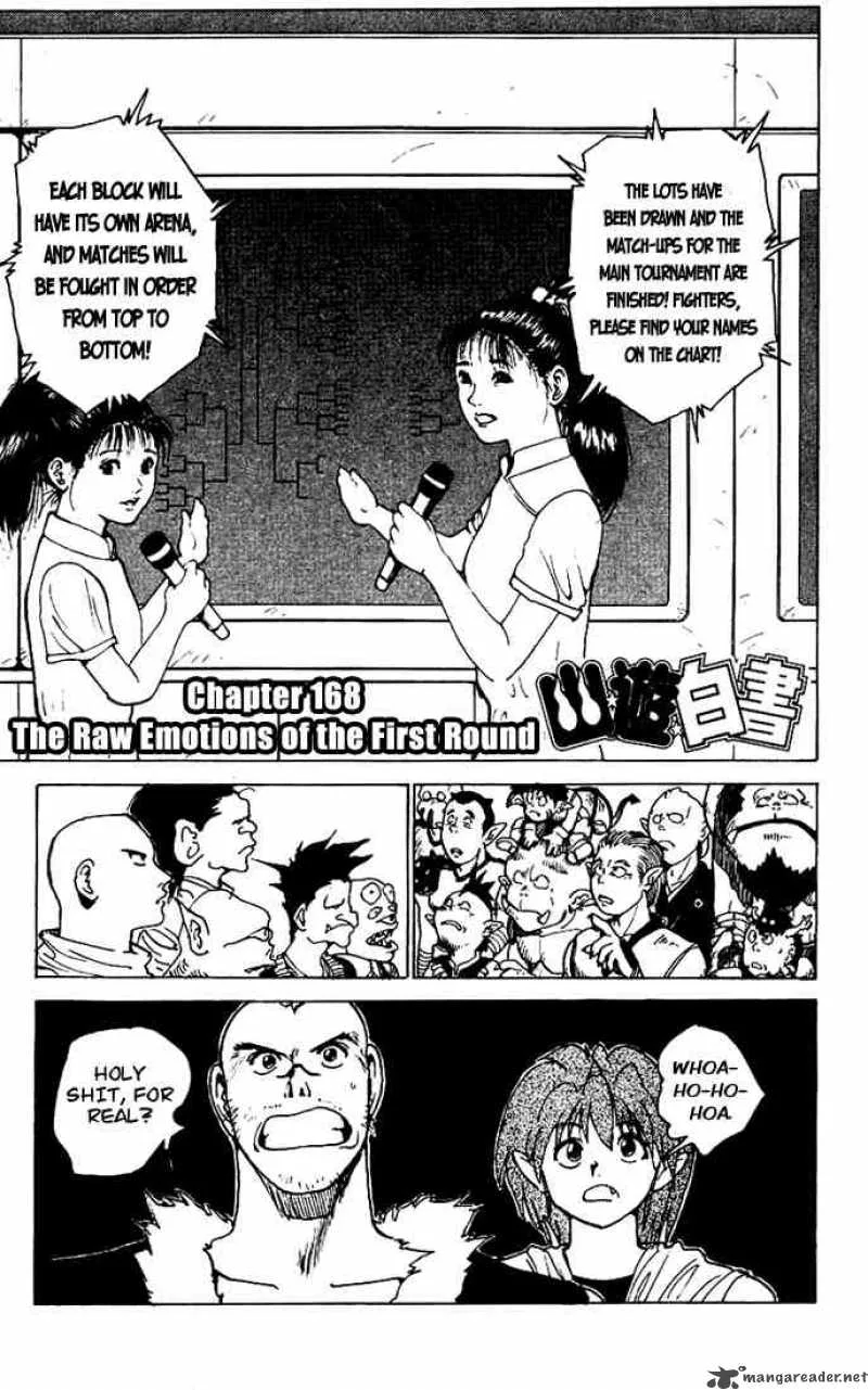 Yu Yu Hakusho Chapter 168 page 3
