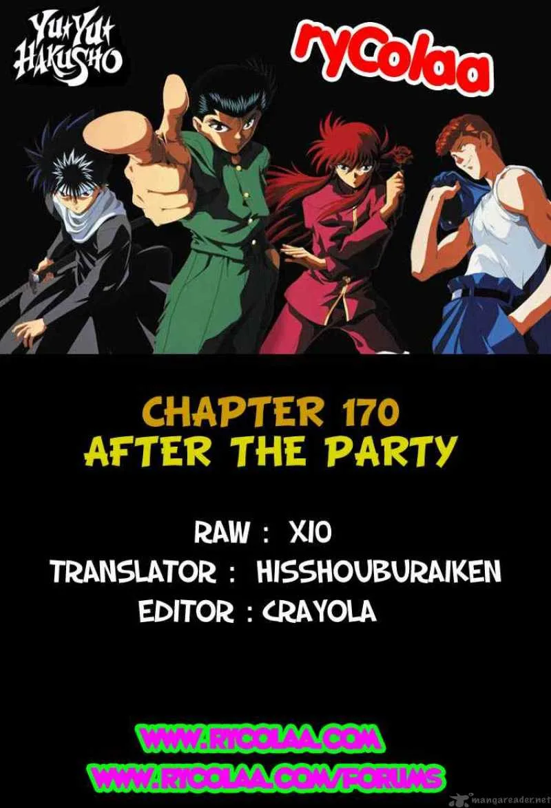 Yu Yu Hakusho Chapter 170 page 21
