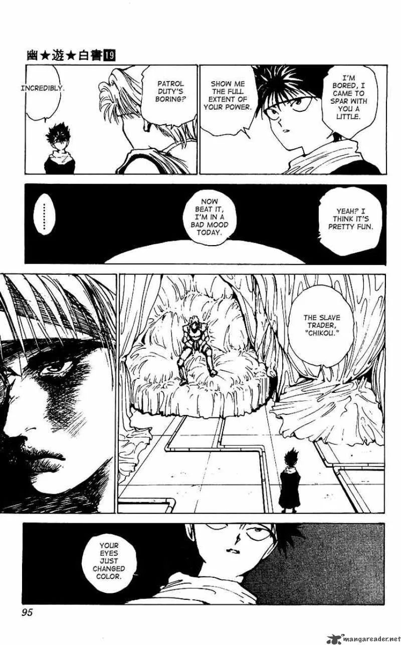 Yu Yu Hakusho Chapter 172 page 9