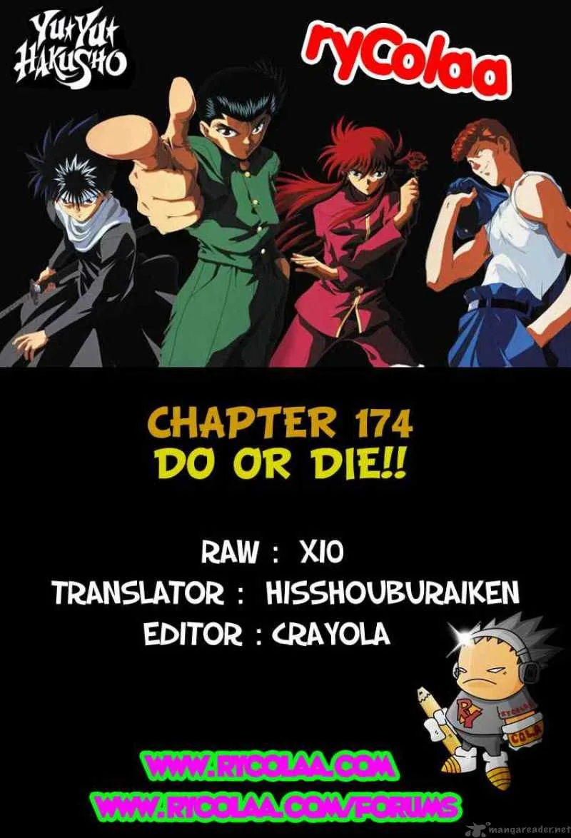 Yu Yu Hakusho Chapter 174 page 21