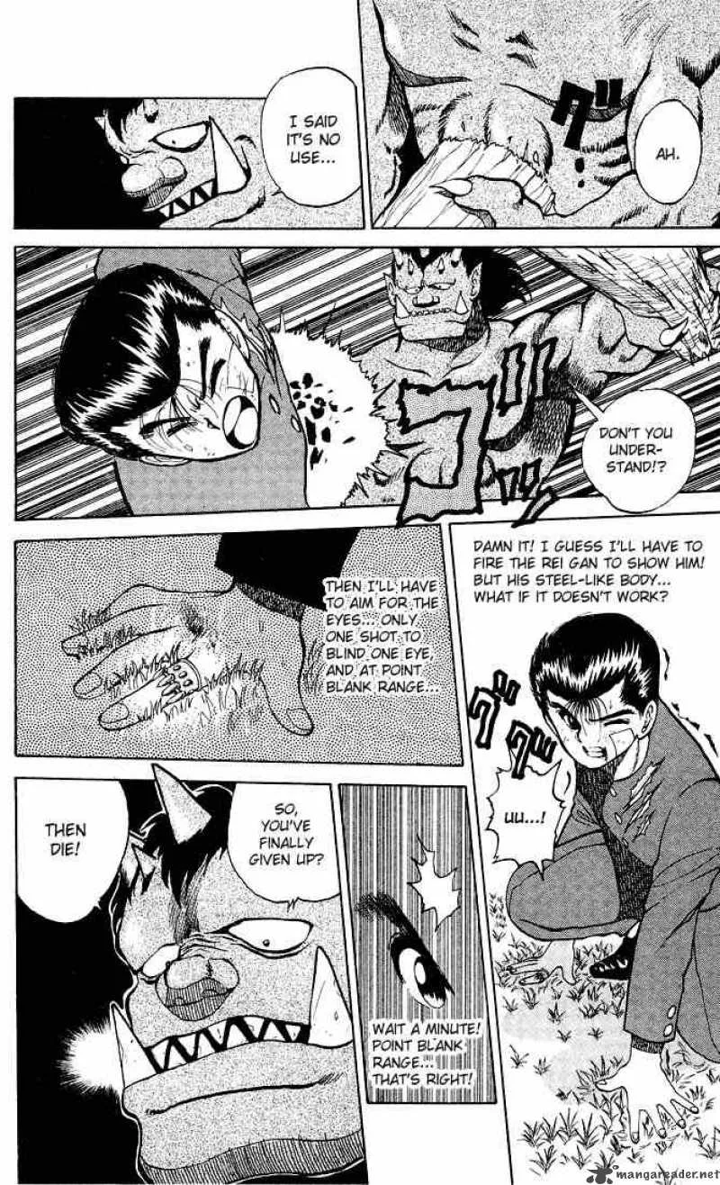 Yu Yu Hakusho Chapter 21 page 14