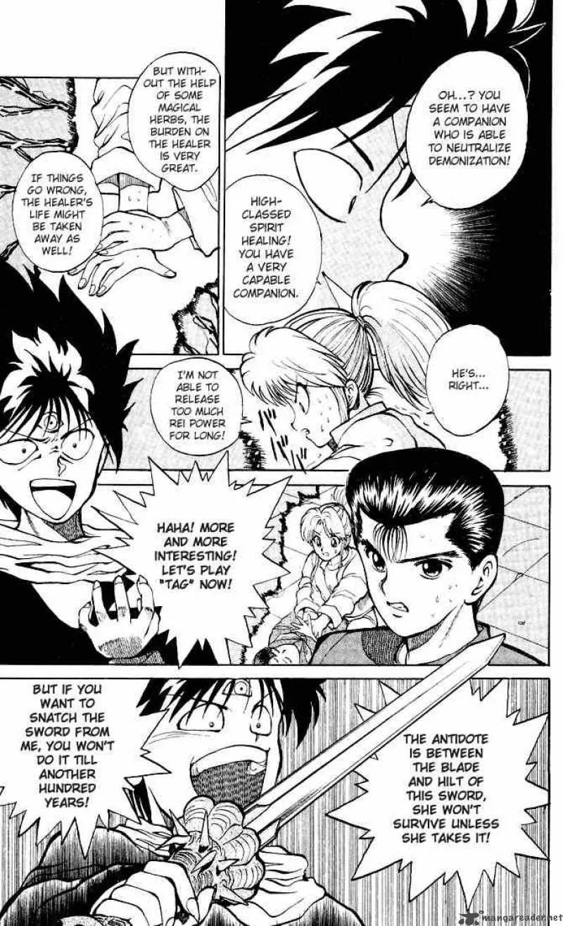 Yu Yu Hakusho Chapter 23 page 17