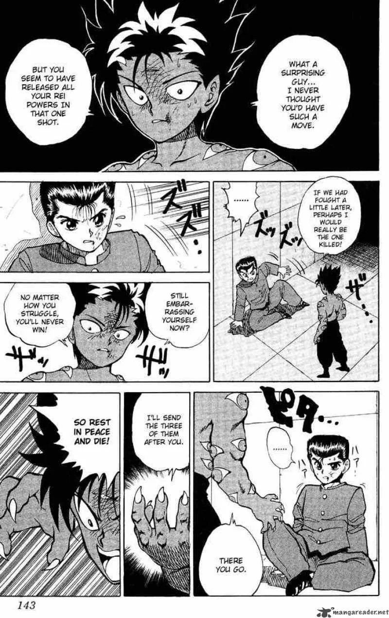 Yu Yu Hakusho Chapter 24 page 15