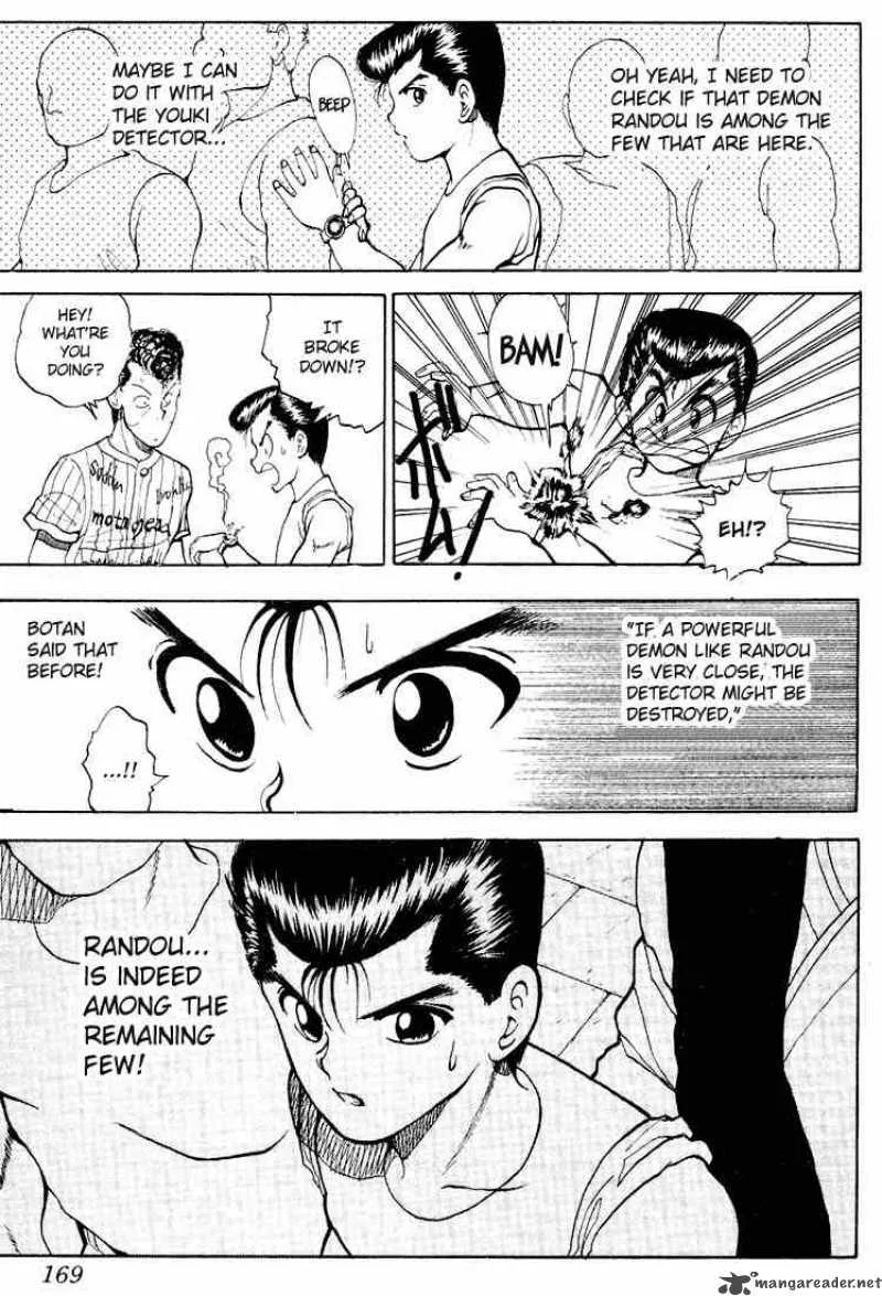 Yu Yu Hakusho Chapter 25 page 19