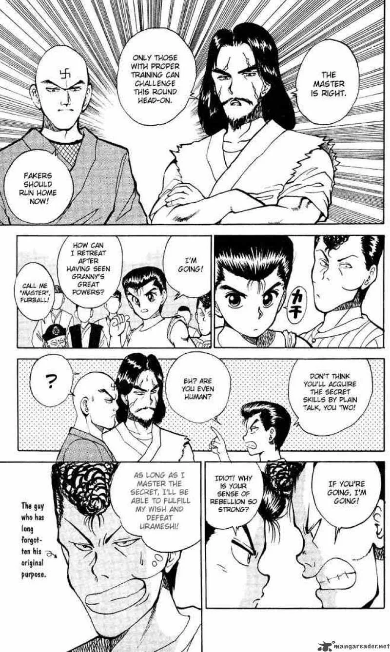 Yu Yu Hakusho Chapter 26 page 10