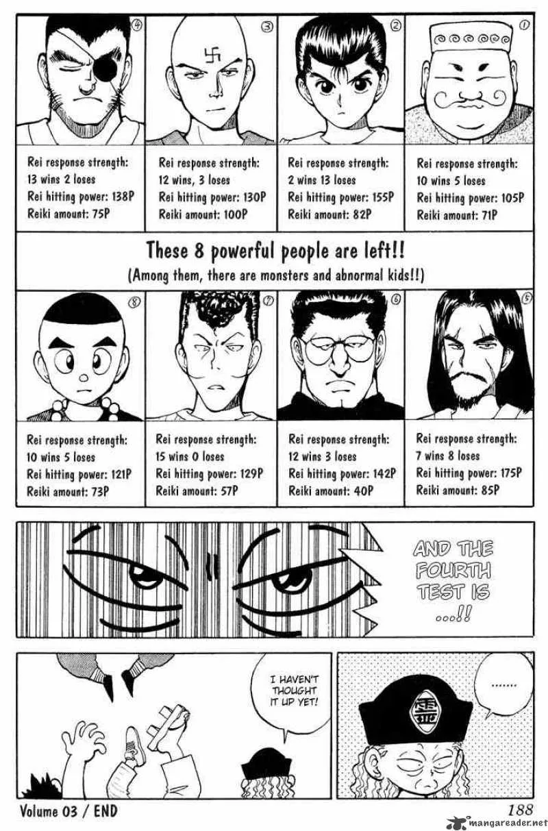 Yu Yu Hakusho Chapter 26 page 19