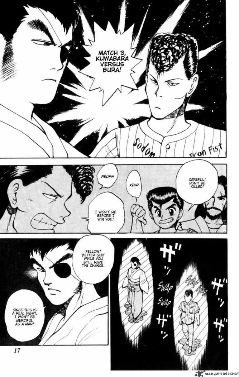 Yu Yu Hakusho Chapter 27 page 16