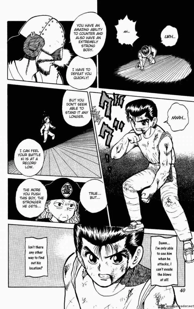 Yu Yu Hakusho Chapter 28 page 15