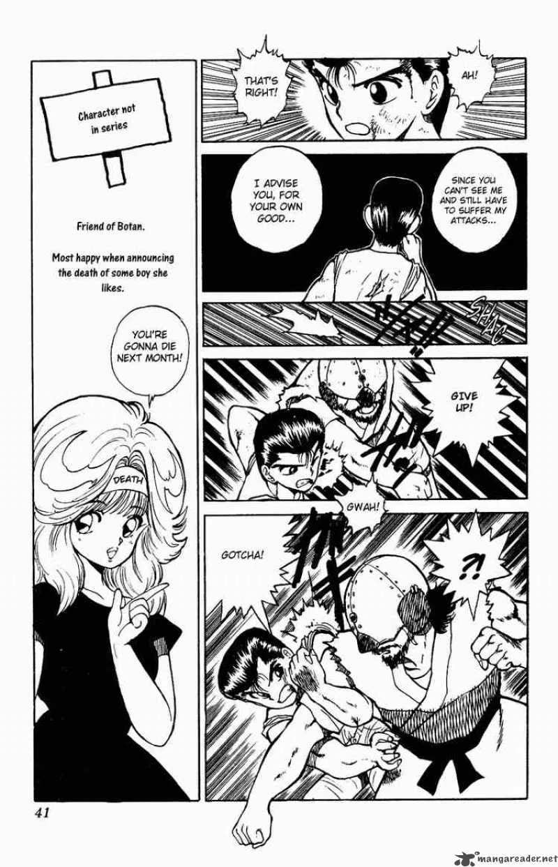 Yu Yu Hakusho Chapter 28 page 16