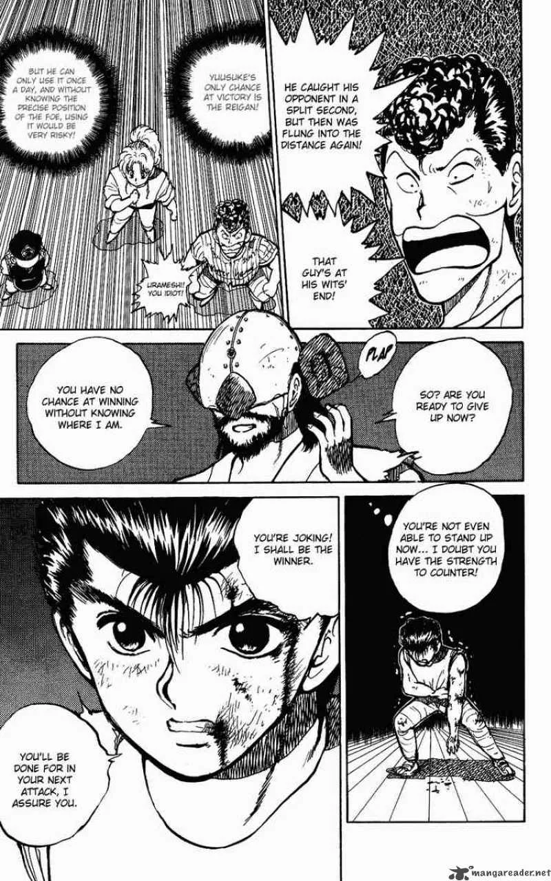 Yu Yu Hakusho Chapter 28 page 18