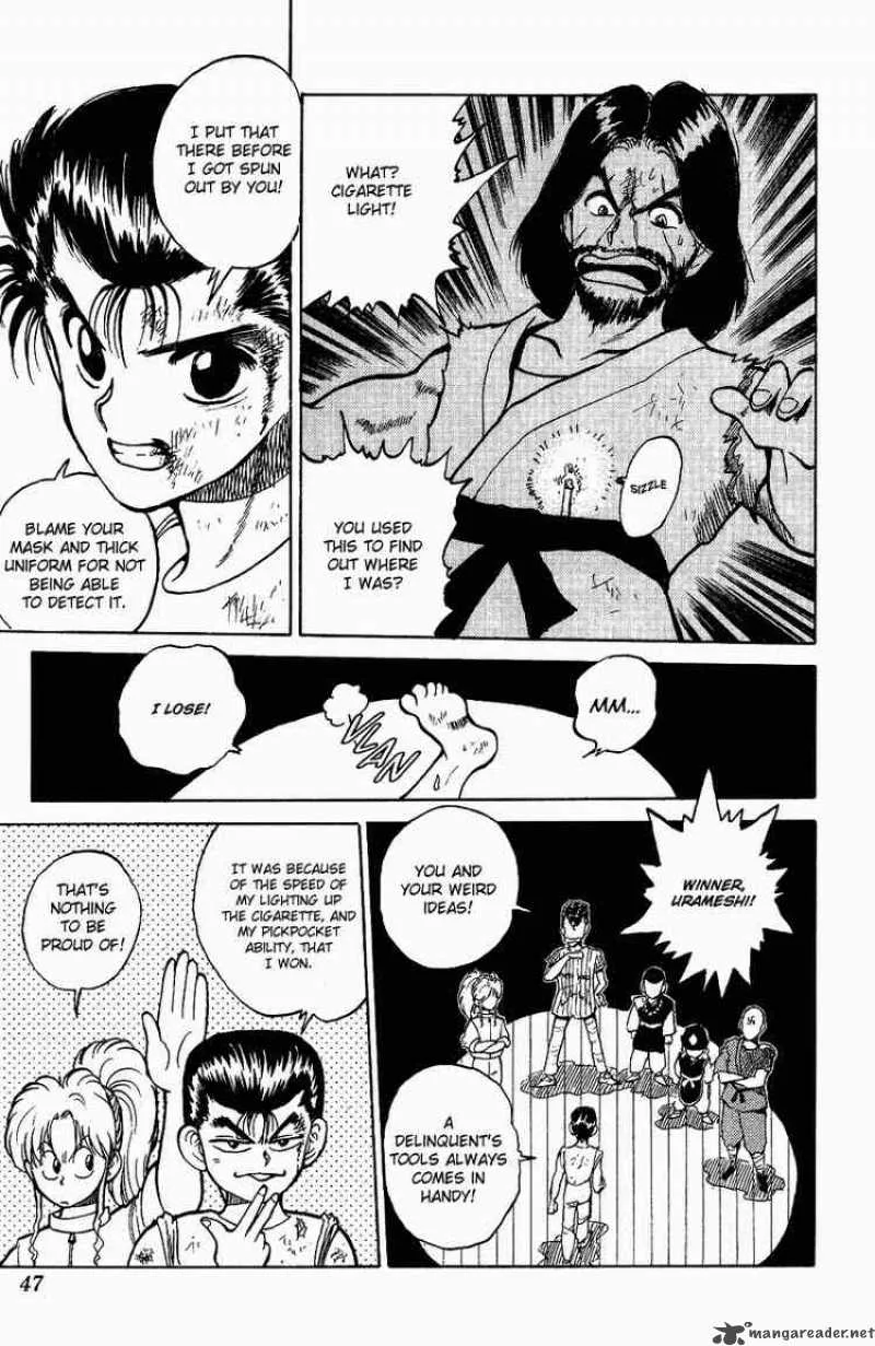 Yu Yu Hakusho Chapter 28 page 22