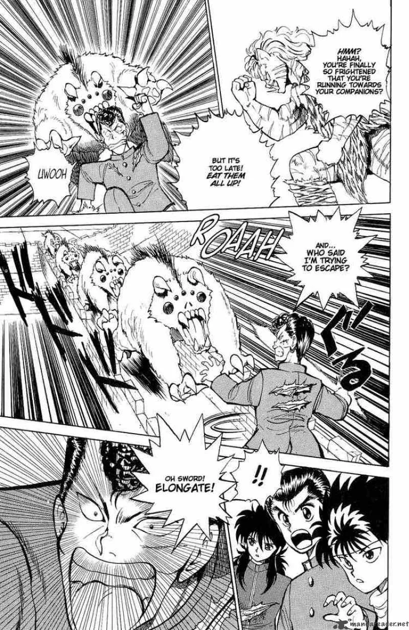 Yu Yu Hakusho Chapter 36 page 17